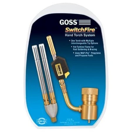 Goss Goss 328-GHT-KL2 Switchfire Hand Torch Kits 328-GHT-KL2